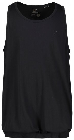 JP1880 719783 Tílko se střihem na bříško Černá - Trička - Trička nadměrné velikosti - 2XL-14XL