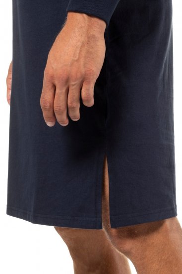 JP1880 721331 Noční košile s dlouhým rukávem Tmavě modrá - Spodní prádlo - Spodní Prádlo Nadměrné Velikosti 2XL-8XL