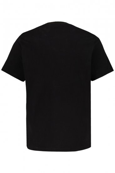 JP1880 AC/DC Graphic Comfort Fit Band T-Shirt Black - Trička - Trička nadměrné velikosti - 2XL-14XL