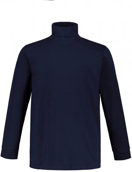 JP1880 723303 Rolák s dlouhým rukávem Tmavě modrá - Mikiny & mikiny s kapucí - Mikiny & Mikiny s kapucí 2XL-12XL