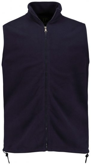 JP1880 723305 Fleecová vesta se stojáčkem Tmavě modrá TALL - TALL vesty - 