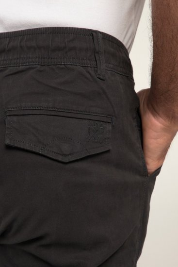 JP1880 Cargo Trousers with Many Pockets Stretchy Black - Džíny & kalhoty - Džíny a Kalhoty - W40-W70