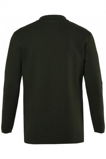 JP1880 Milano Flexnamic Pletené sako Tmavě olivová - Obleky - Obleky 2XL-8XL