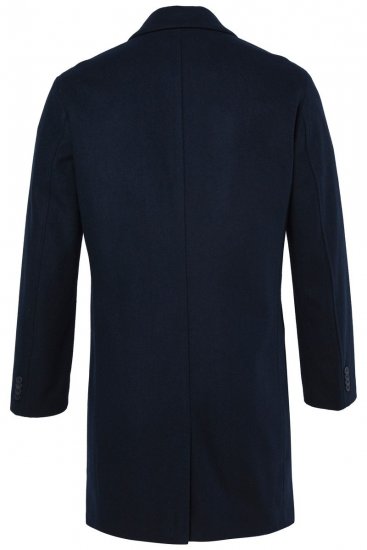 JP1880 795116 Voděodolný Vlněný kabát Námořnická modrá - Bundy - Bundy Nadměrné Velikosti - 2XL-8XL