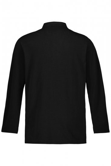 JP1880 799230 Polokošile s dlouhým rukávem Černá - Polokošile - Polokošile 2XL-8XL - Trička s límečkem 2XL-8XL