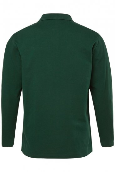 JP1880 Polo Shirt Long Sleeve Pique Dark Green - Polokošile - Polokošile 2XL-8XL - Trička s límečkem 2XL-8XL