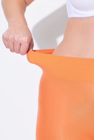 Ulla Popken 799278 Punčochové kalhoty 80 den Oranžová - Punčochové kalhoty & ponožky - 