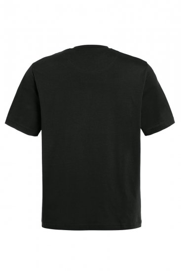 JP1880 799997 Tričko s náprsní kapsou Černá - Trička - Trička nadměrné velikosti - 2XL-14XL
