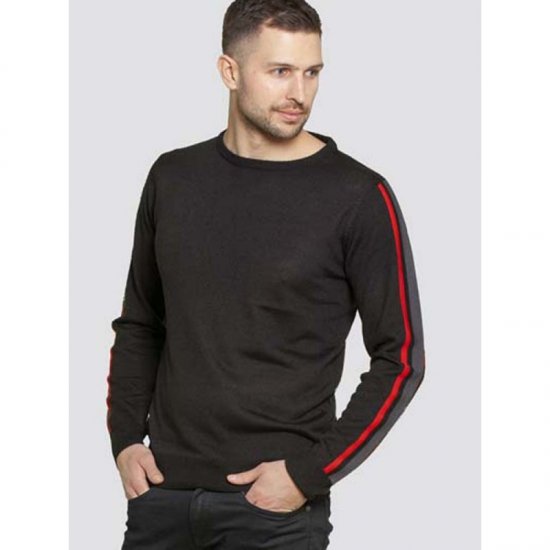 D555 Orlando Sweater Black - Mikiny & mikiny s kapucí - Mikiny & Mikiny s kapucí 2XL-12XL