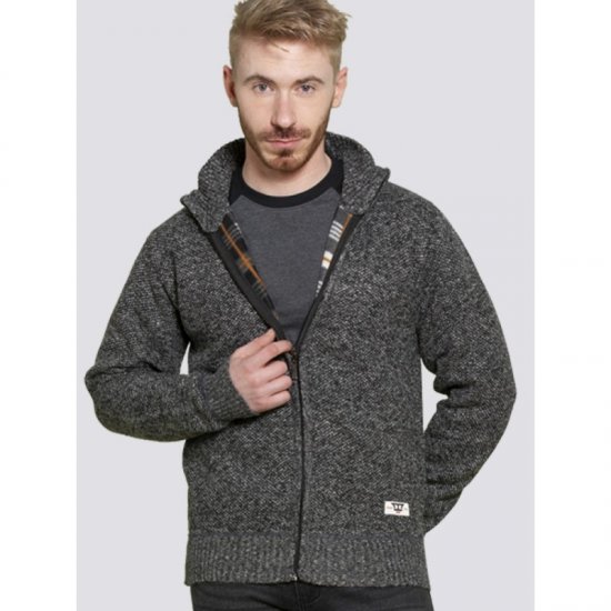 D555 Braxton Sweater Charcoal - Mikiny & mikiny s kapucí - Mikiny & Mikiny s kapucí 2XL-12XL
