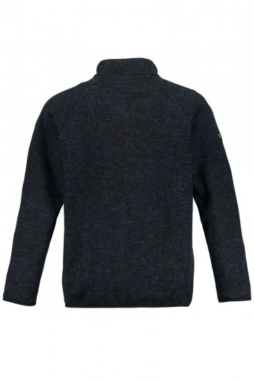 Jay-Pi 802394 Pletená fleecová bunda Tmavě modrá - Bundy - Bundy Nadměrné Velikosti - 2XL-8XL