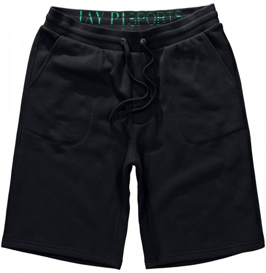 Jay-Pi 804151 Teplákové kraťasy Černá - Tepláky & kraťasy - Tepláky a Teplákové Kraťasy 2XL-12XL
