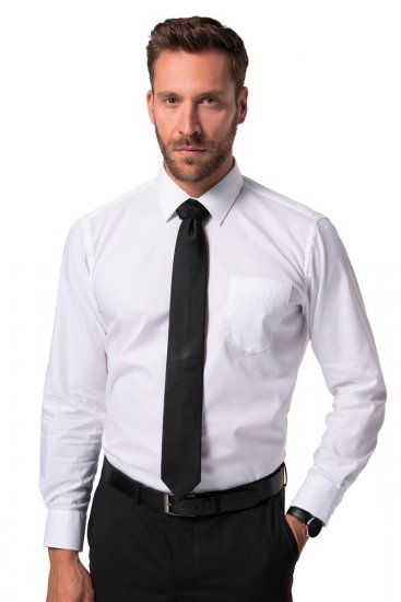JP1880 804890 Nežehlivá business košile s dlouhým rukávem Bílá - Košile - Košile 2XL-10XL