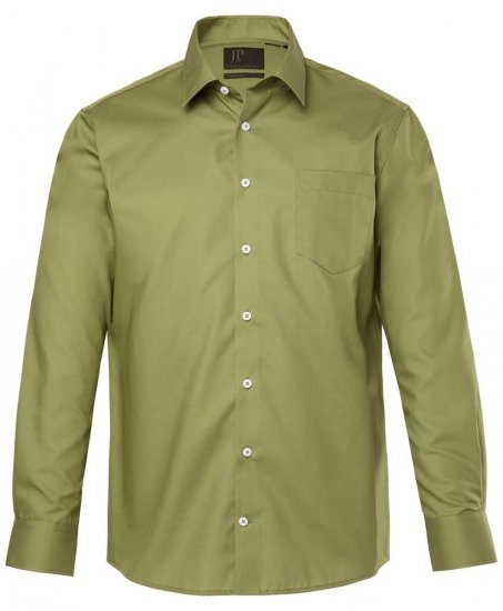 JP1880 Shirt Business Long Sleeve Green - Košile - Košile 2XL-10XL