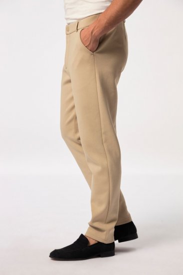 JP1880 New York Flexnamic Žerzejové chino kalhoty Béžová - Obleky - Obleky 2XL-8XL
