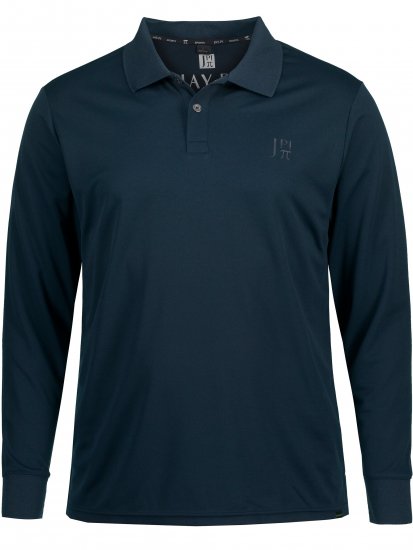 JP1880 Jay-Pi QuickDry Long Sleeve Golf Polo Shirt Navy Blue - Sportovní oblečení - Sportovní Oblečení 2XL-10XL