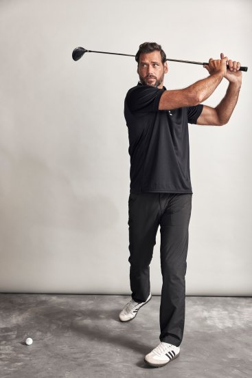 JP1880 Jay-Pi Golf Polo Shirt Black - Sportovní oblečení - Sportovní Oblečení 2XL-10XL