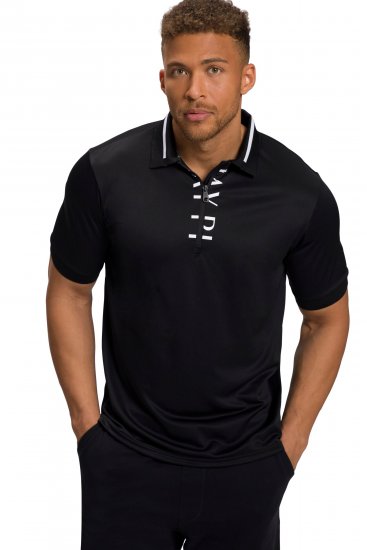 JP1880 Jay-Pi Golf Polo Shirt Black - Sportovní oblečení - Sportovní Oblečení 2XL-10XL
