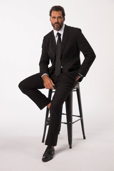 JP1880 Kelto Flexnamic Business Suit Black - Obleky - Obleky 2XL-8XL
