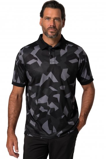 Jay-Pi QuickDry Golf Polo Shirt Camouflage Black - Sportovní oblečení - Sportovní Oblečení 2XL-10XL