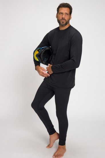 Jay-Pi 807664 Dlouhé spodky z funkčního materiálu Černá - Spodní prádlo - Spodní Prádlo Nadměrné Velikosti 2XL-8XL