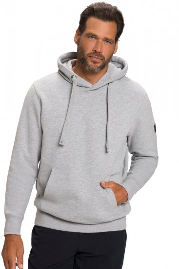 JAY-PI Hoodie with Soft Brushed Interior Grey - Mikiny & mikiny s kapucí - Mikiny & Mikiny s kapucí 2XL-12XL