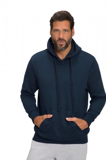 JAY-PI Hoodie with Soft Brushed Interior Navy - Mikiny & mikiny s kapucí - Mikiny & Mikiny s kapucí 2XL-12XL