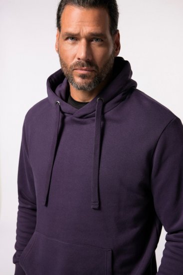 JAY-PI Hoodie with Soft Brushed Interior Purple - Mikiny & mikiny s kapucí - Mikiny & Mikiny s kapucí 2XL-12XL