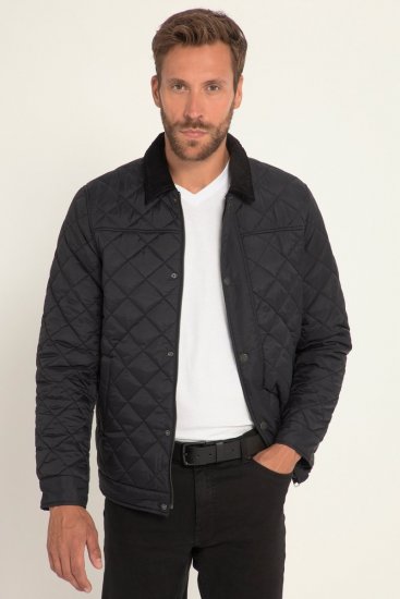 JP1880 Jacket Quilted Black - Bundy - Bundy Nadměrné Velikosti - 2XL-8XL