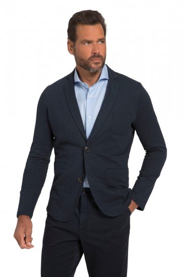 JP1880 820825 Mikinové sako Tmavě modrá - Obleky - Obleky 2XL-8XL