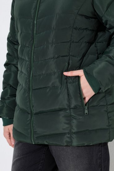 Ulla Popken 820889 Prošívaný kabát - Kabáty - Dámské kabáty pro plnoštíhlé