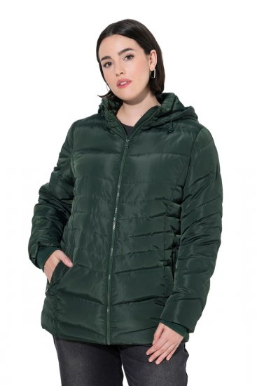 Ulla Popken 820889 Prošívaný kabát - Kabáty - Dámské kabáty pro plnoštíhlé