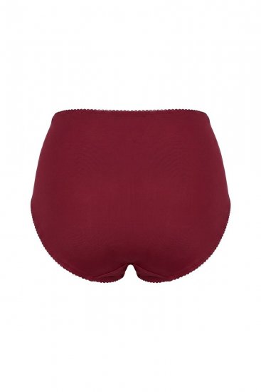 Ulla Popken 822864 Kalhotky s krajkou Lila - Kalhotky - 