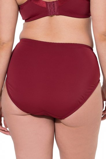 Ulla Popken 822864 Kalhotky s krajkou Lila - Kalhotky - 