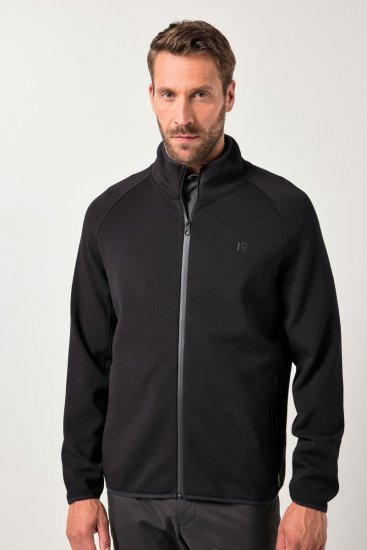 JAY-PI FLEXNAMIC® Golf Sweat Jacket with Zipper Black - Sportovní oblečení - Sportovní Oblečení 2XL-10XL