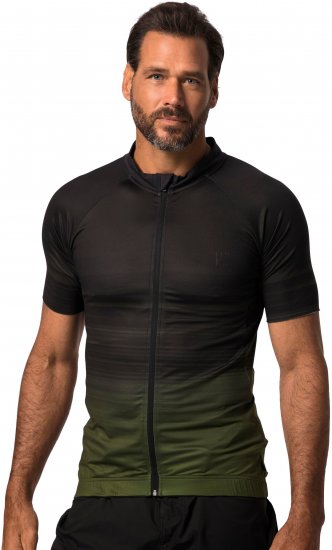JP1880 Jay-Pi Flexnamic QuickDry Cycling Jersey Black - Sportovní oblečení - Sportovní Oblečení 2XL-10XL