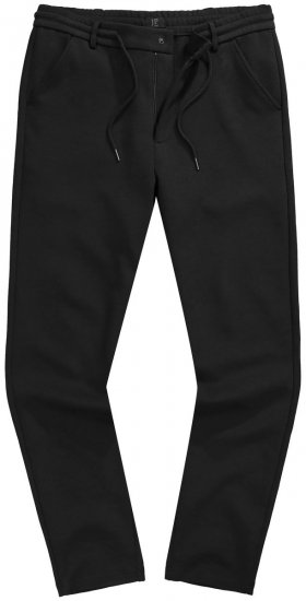 JP1880 New York Flexnamic Žerzejové kalhoty s pružným pasem Černá - Obleky - Obleky 2XL-8XL