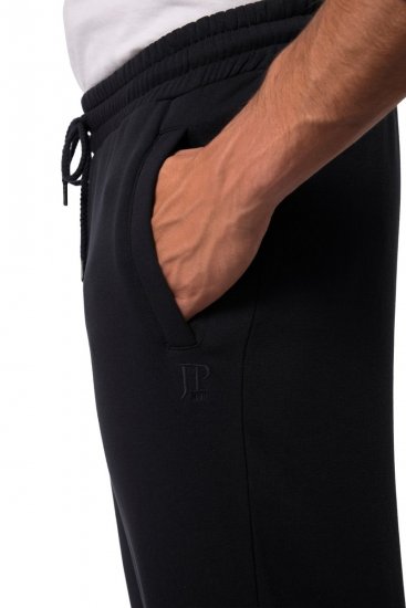 JP1880 825206 Tepláky se střihem na bříško Tmavě modrá - Tepláky & kraťasy - Tepláky a Teplákové Kraťasy 2XL-12XL