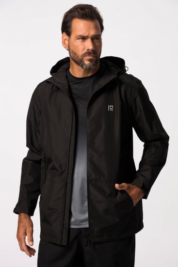 Jay-Pi 825611 Nepromokavá bunda s podlepenými švy Černá - Bundy - Bundy Nadměrné Velikosti - 2XL-8XL