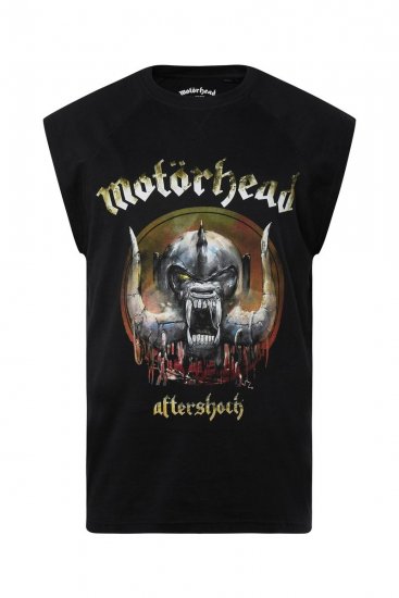 JP1880 Ozzy Motörhead Graphic Band T-Shirt Black - Trička - Trička nadměrné velikosti - 2XL-14XL