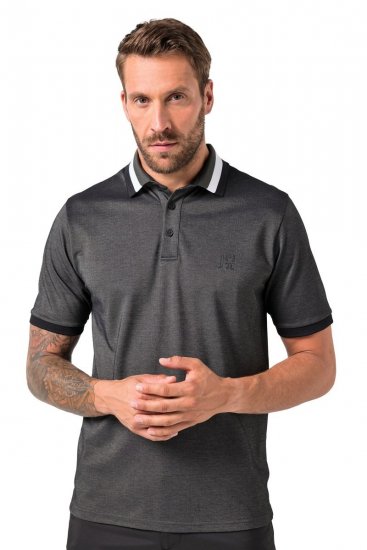 JAY-PI Quickdry Two-Tone Golf Poloshirt Black - Polokošile - Polokošile 2XL-8XL - Trička s límečkem 2XL-8XL