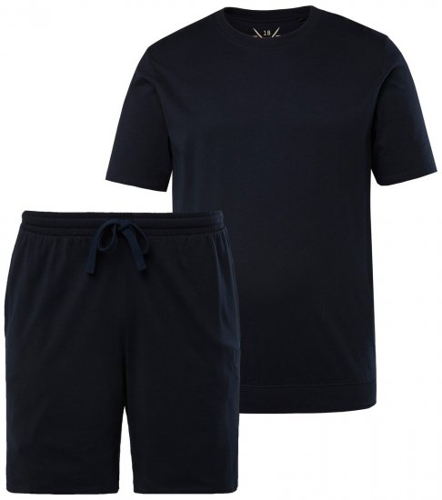 JP1880 829513 Pyžamo krátký model bellyfit Tmavě modrá TALL - TALL spodní prádlo - TALL Spodní Prádlo a Plavky