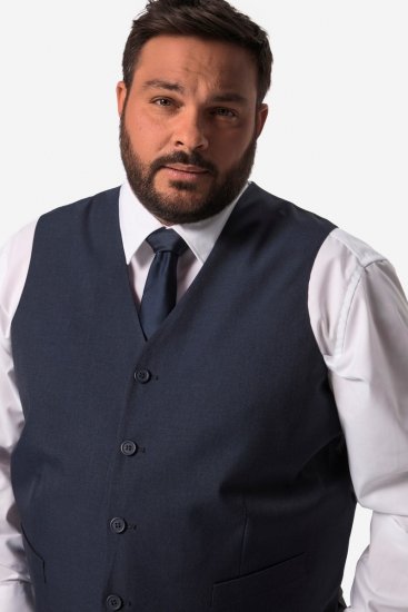 Men+ 665 Sevilla Vesta k obleku Tmavě modrá - Obleky - Obleky 2XL-8XL
