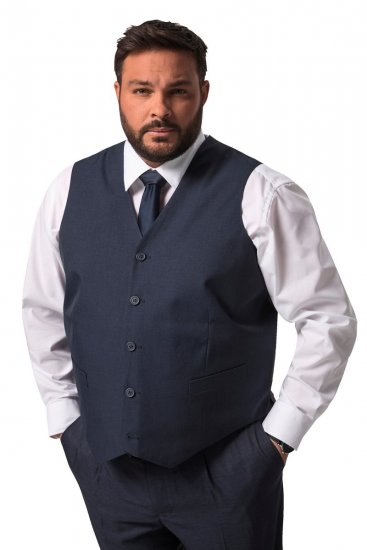 Men+ 665 Sevilla Vesta k obleku Tmavě modrá - Obleky - Obleky 2XL-8XL