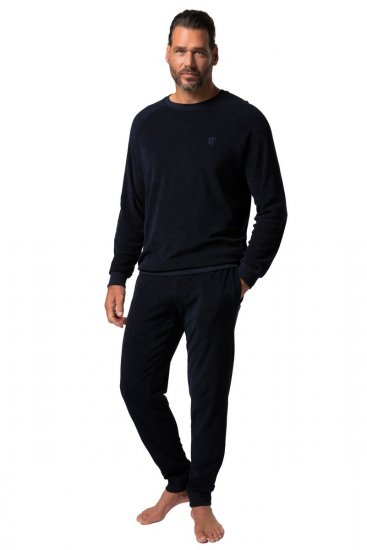 JP1880 Pyjamas Two-piece Belly Fit Dark Navy - Spodní prádlo - Spodní Prádlo Nadměrné Velikosti 2XL-8XL