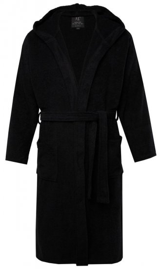 JP1880 Bathrobe Terry Black - Spodní prádlo - Spodní Prádlo Nadměrné Velikosti 2XL-8XL