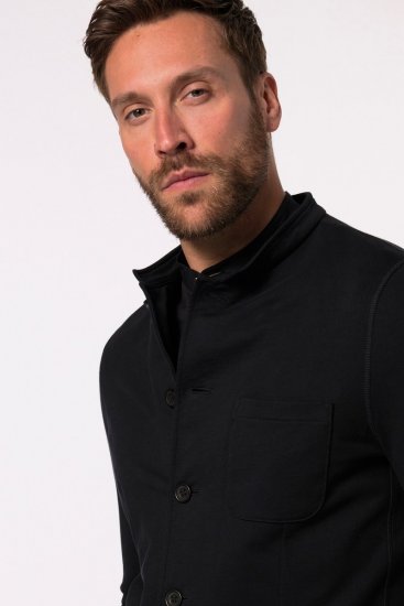 JP1880 Comfortable & Stretchy FLEXNAMIC® Light Jacket Black - Bundy - Bundy Nadměrné Velikosti - 2XL-8XL