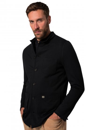 JP1880 Comfortable & Stretchy FLEXNAMIC® Light Jacket Black - Bundy - Bundy Nadměrné Velikosti - 2XL-8XL