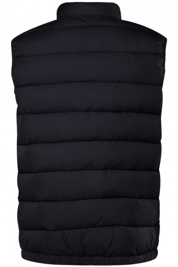 Men+ 578 Vesta prošívaná se stojáčkem Tmavě modrá - Bundy - Bundy Nadměrné Velikosti - 2XL-8XL