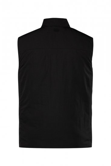 STHUGE 831824 Vesta prošívaná z recyklovaného materiálu Černá - Bundy - Bundy Nadměrné Velikosti - 2XL-8XL